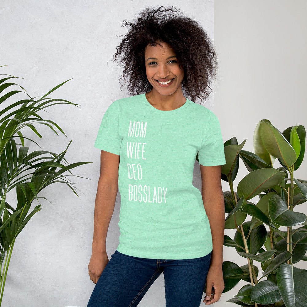 BOSSLADY TITLES T-Shirt - Fearless Confidence Coufeax™