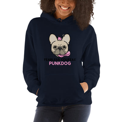 BOSS LADY PUNK DOG Hoodie - Fearless Confidence Coufeax™