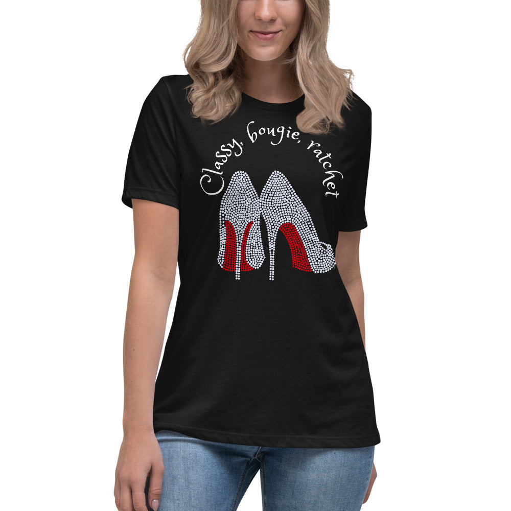 Classy, Bougie, RatchetWomen's Relaxed T-Shirt - Fearless Confidence Coufeax™