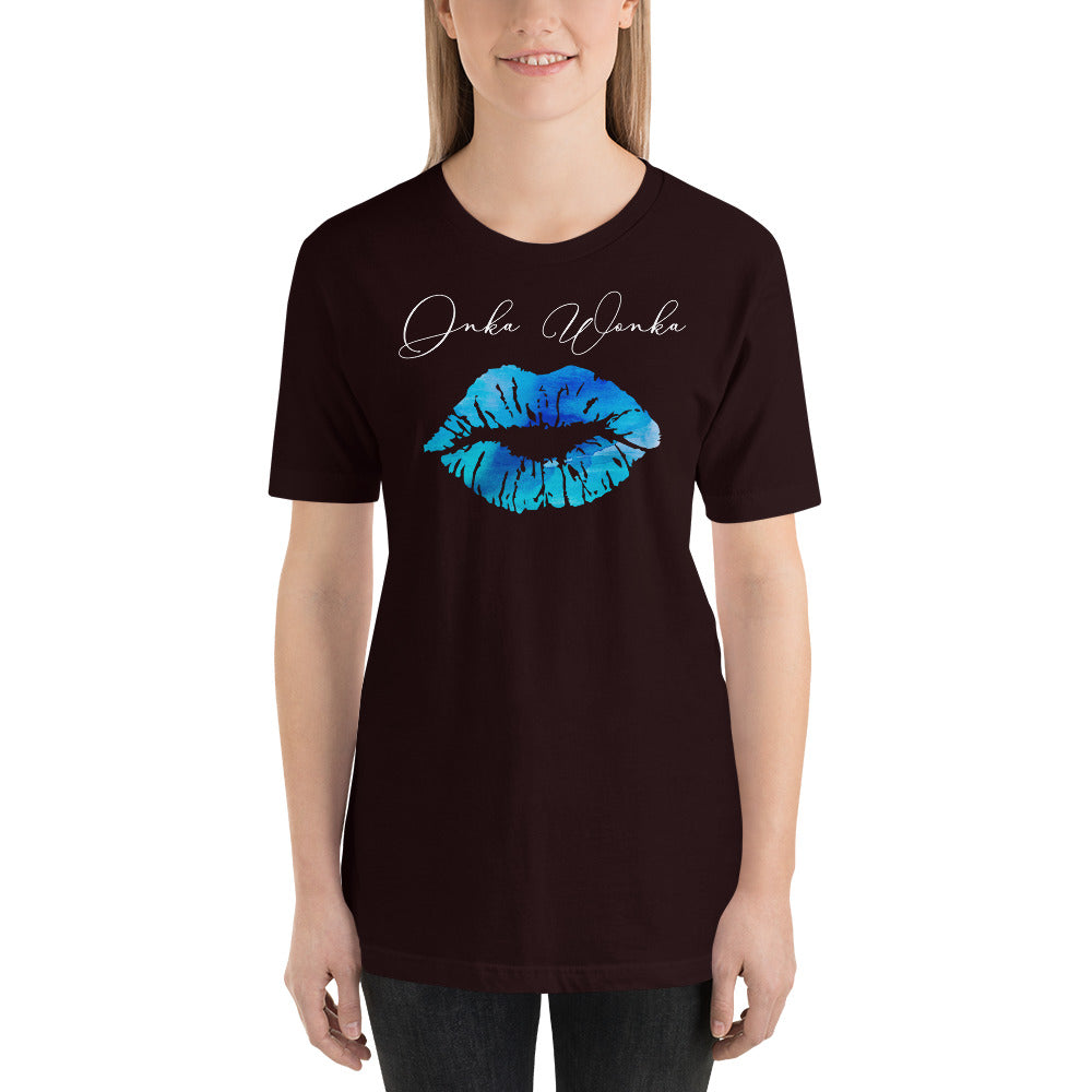 BLUE LIPS ONKA WONKA T-Shirt - Fearless Confidence Coufeax™