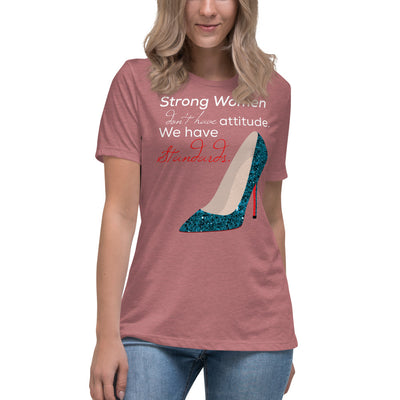 STRONG Women's Relaxed T-Shirt - Fearless Confidence Coufeax™