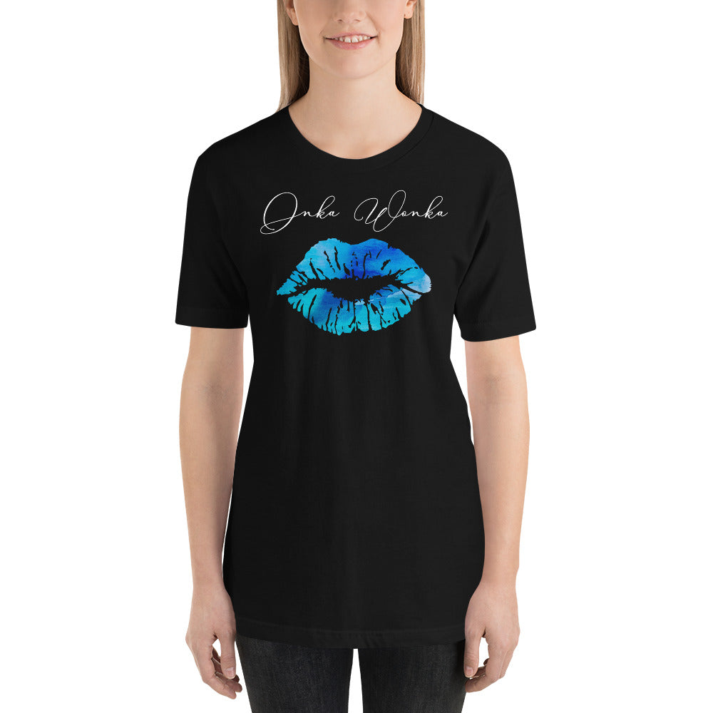 BLUE LIPS ONKA WONKA T-Shirt - Fearless Confidence Coufeax™