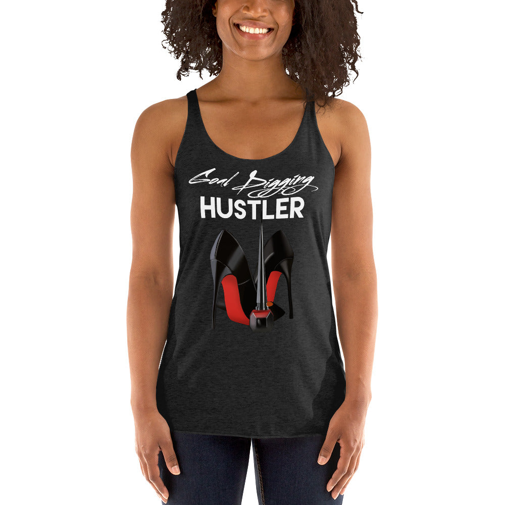 Goal Digging Hustler Women's Racerback Tank - Fearless Confidence Coufeax™