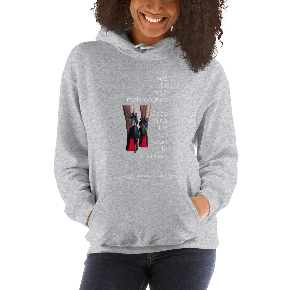 High Maintenance Hoodie - Fearless Confidence Coufeax™