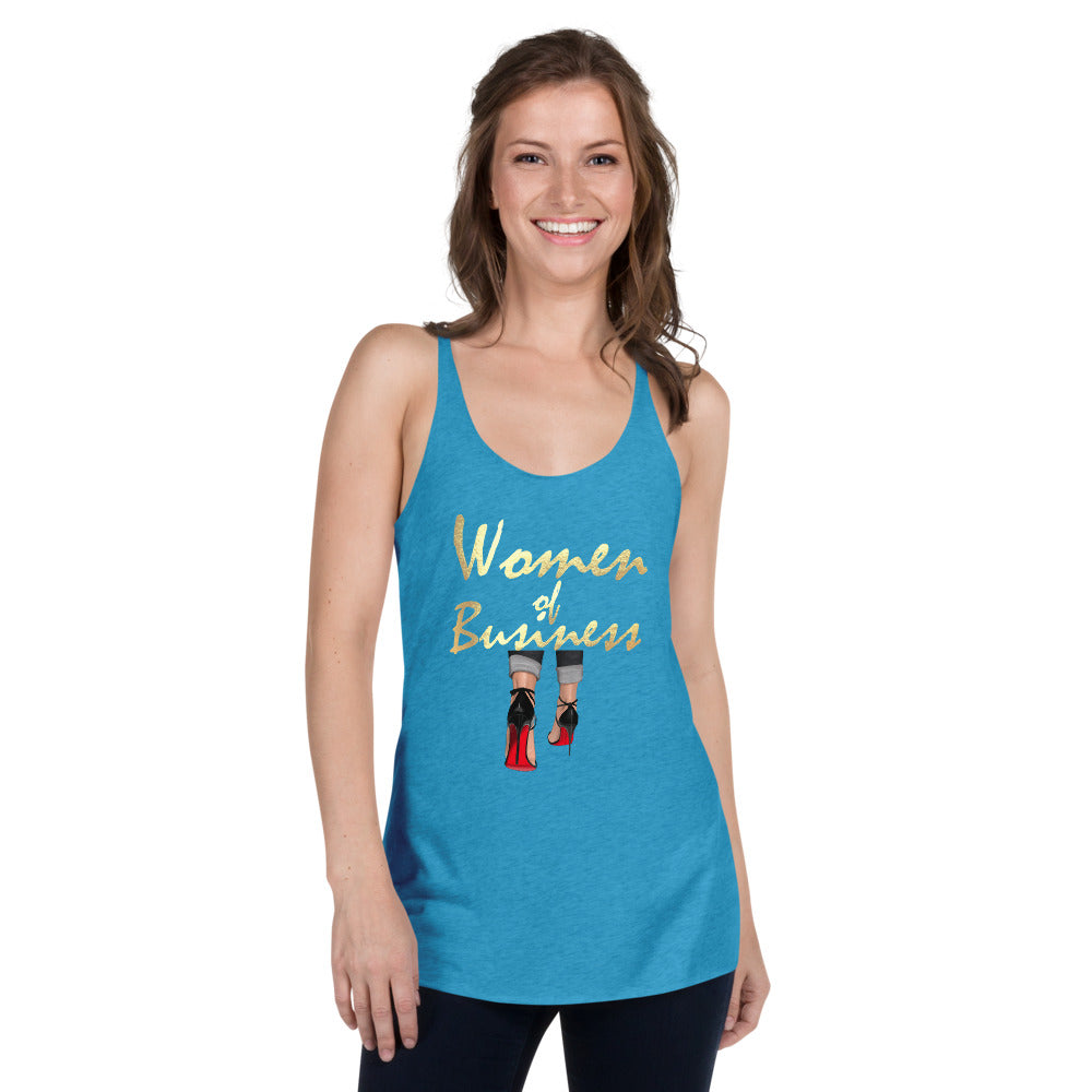 Women In Business  Racerback Tank - Fearless Confidence Coufeax™