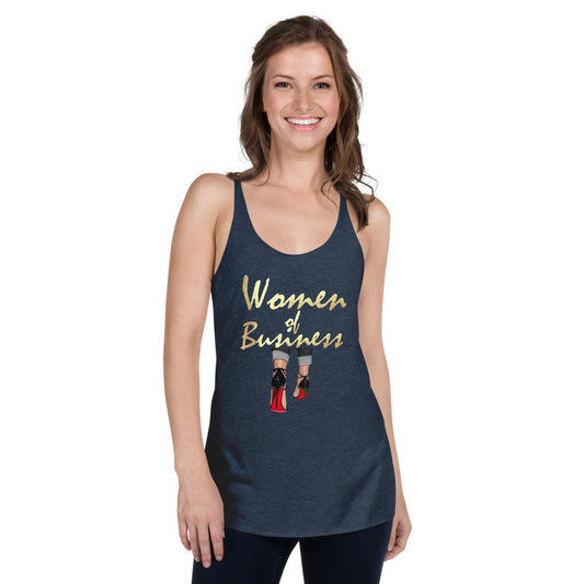 Women In Business  Racerback Tank - Fearless Confidence Coufeax™