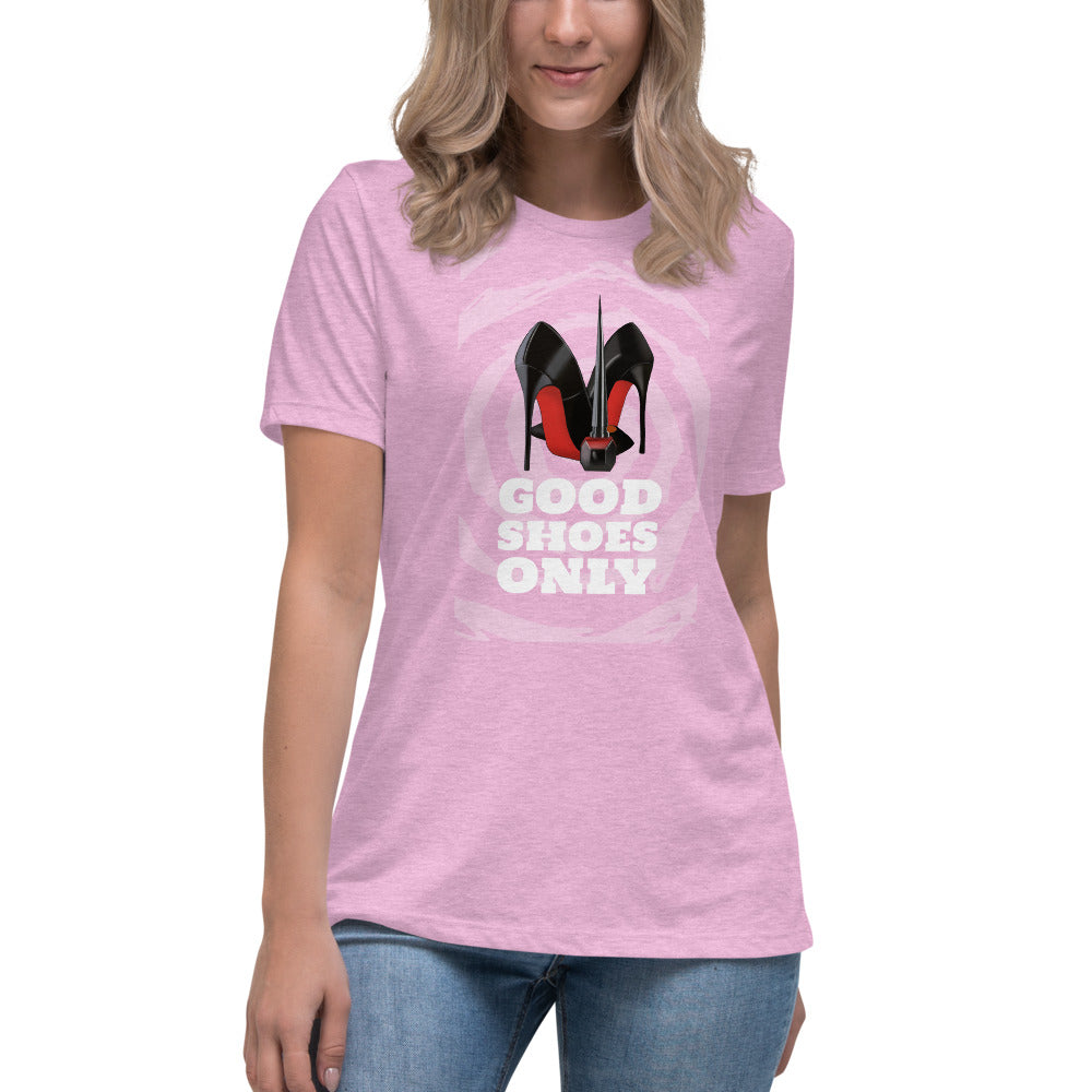 GOOD SHOES ONLY Women's Relaxed T-Shirt - Fearless Confidence Coufeax™