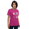 LOVE & MAKEUP T-Shirt - Fearless Confidence Coufeax™