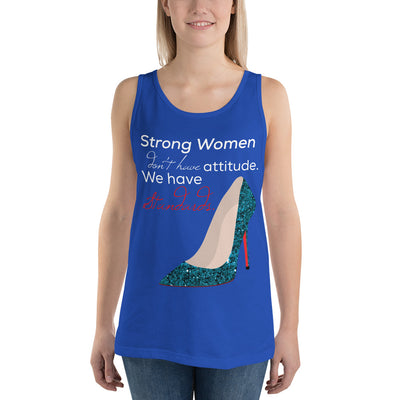 Strong women Tank Top - Fearless Confidence Coufeax™