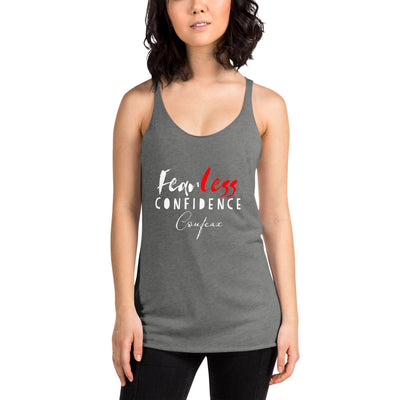 Fearless Confidence Coufeax Women's Racerback Tank - Fearless Confidence Coufeax™