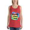 Positive Vibes Only Tank Top - Fearless Confidence Coufeax™