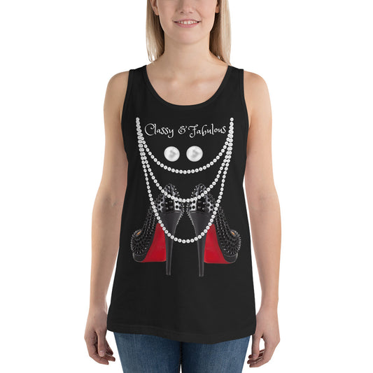 Classy & Fabulous Tank Top - Fearless Confidence Coufeax™