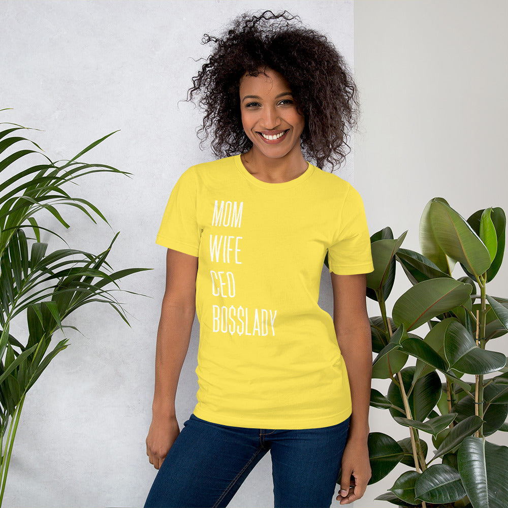 BOSSLADY TITLES T-Shirt - Fearless Confidence Coufeax™