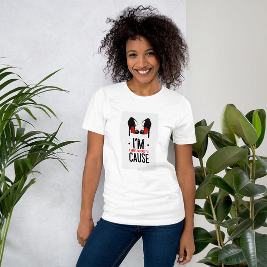 I'M A BABEL WITHOUT A CAUSE Short-Sleeve T-Shirt - Fearless Confidence Coufeax™