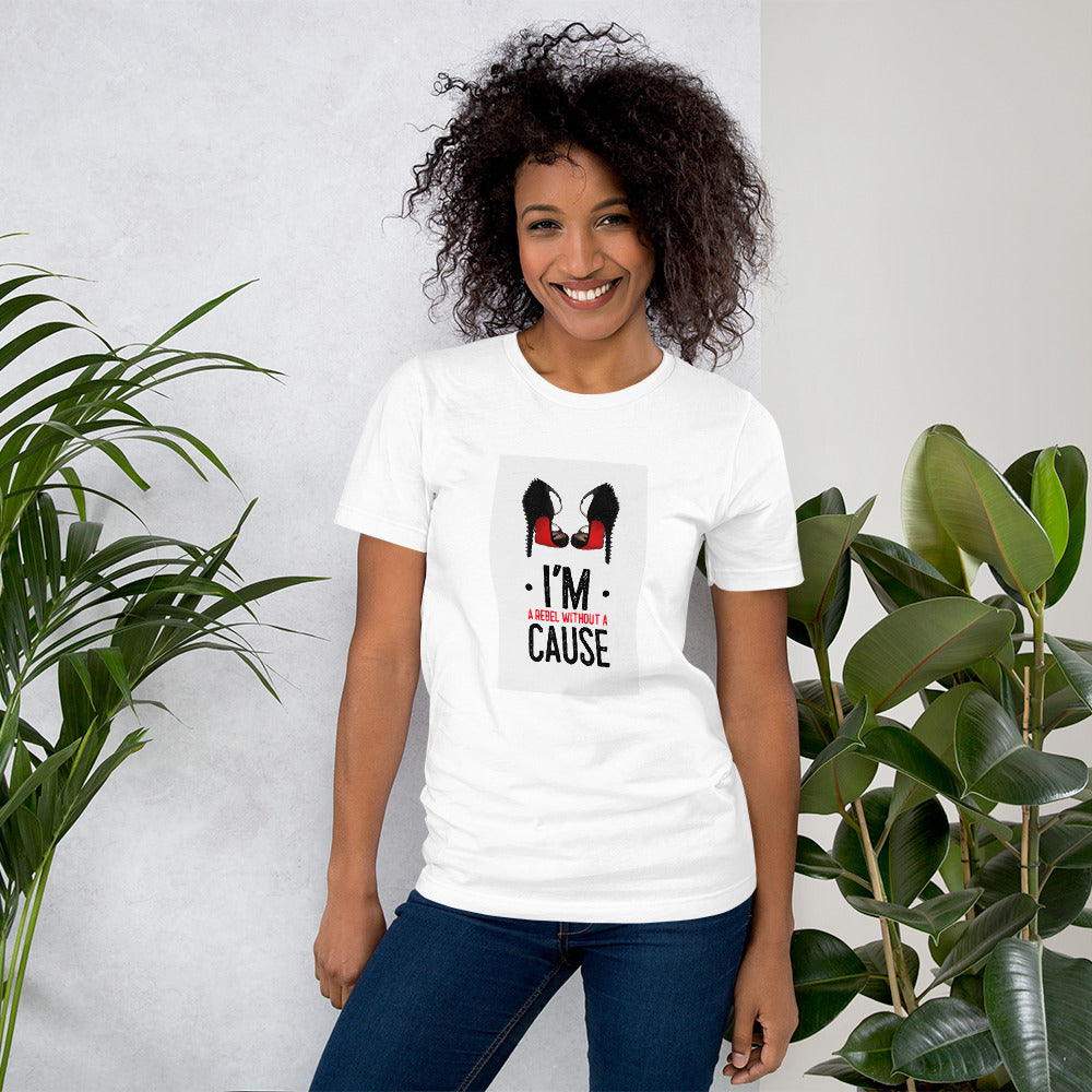 I'M A BABEL WITHOUT A CAUSE Short-Sleeve T-Shirt - Fearless Confidence Coufeax™