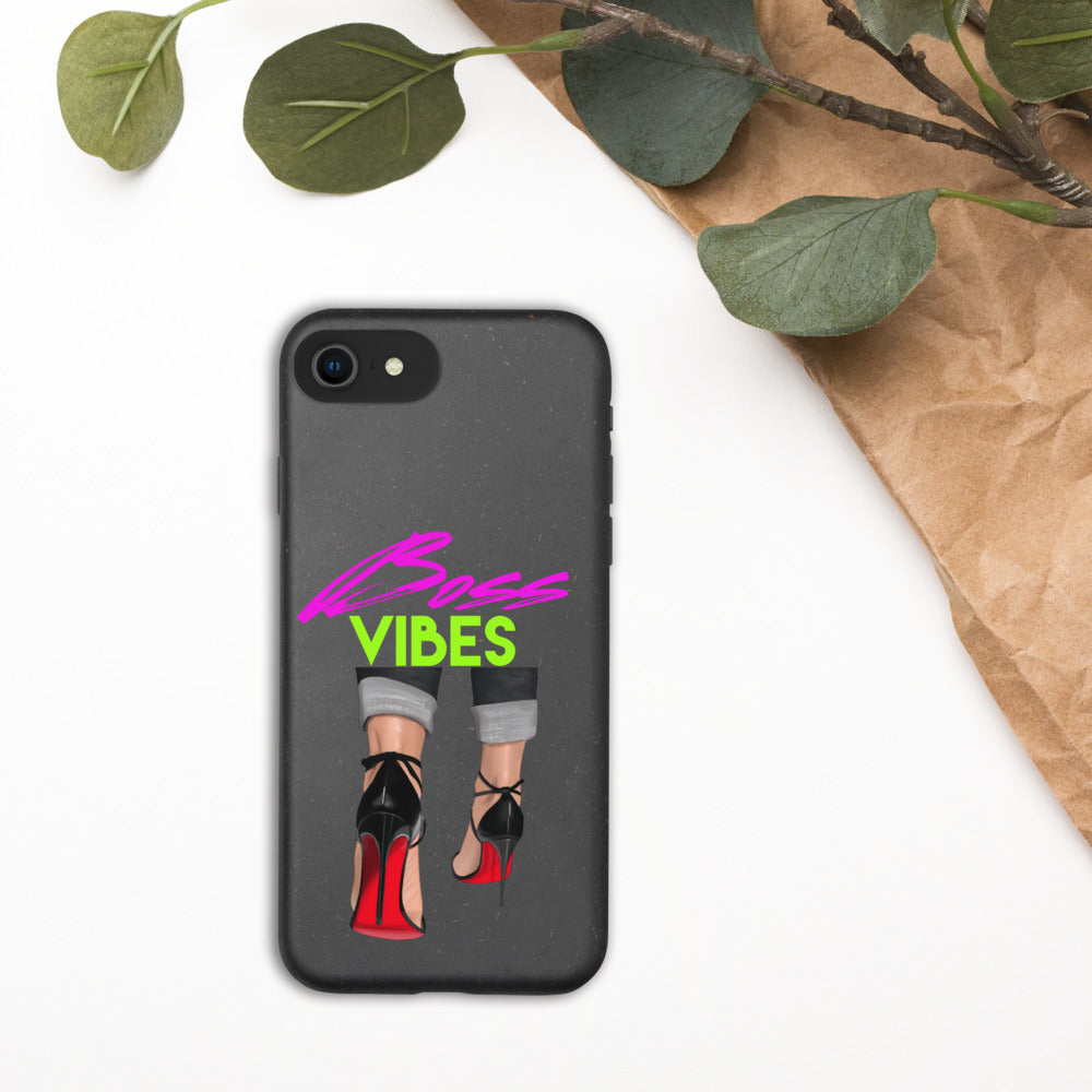 Boss Vibes Biodegradable phone case - Fearless Confidence Coufeax™