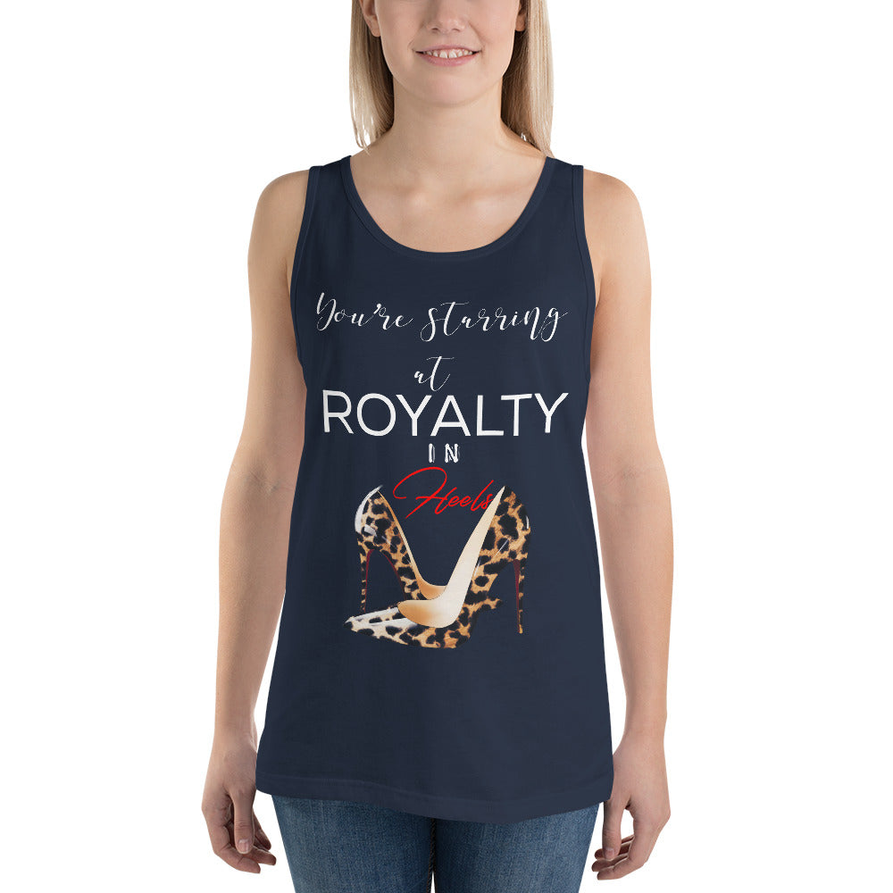 YOU'RE  STARRING AT ROYALTY Tank Top - Fearless Confidence Coufeax™