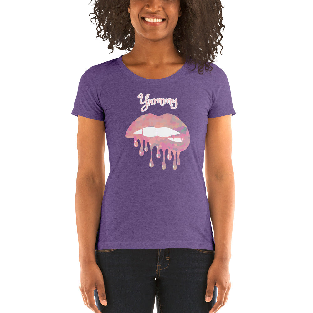 Yummy Ladies' short sleeve t-shirt - Fearless Confidence Coufeax™