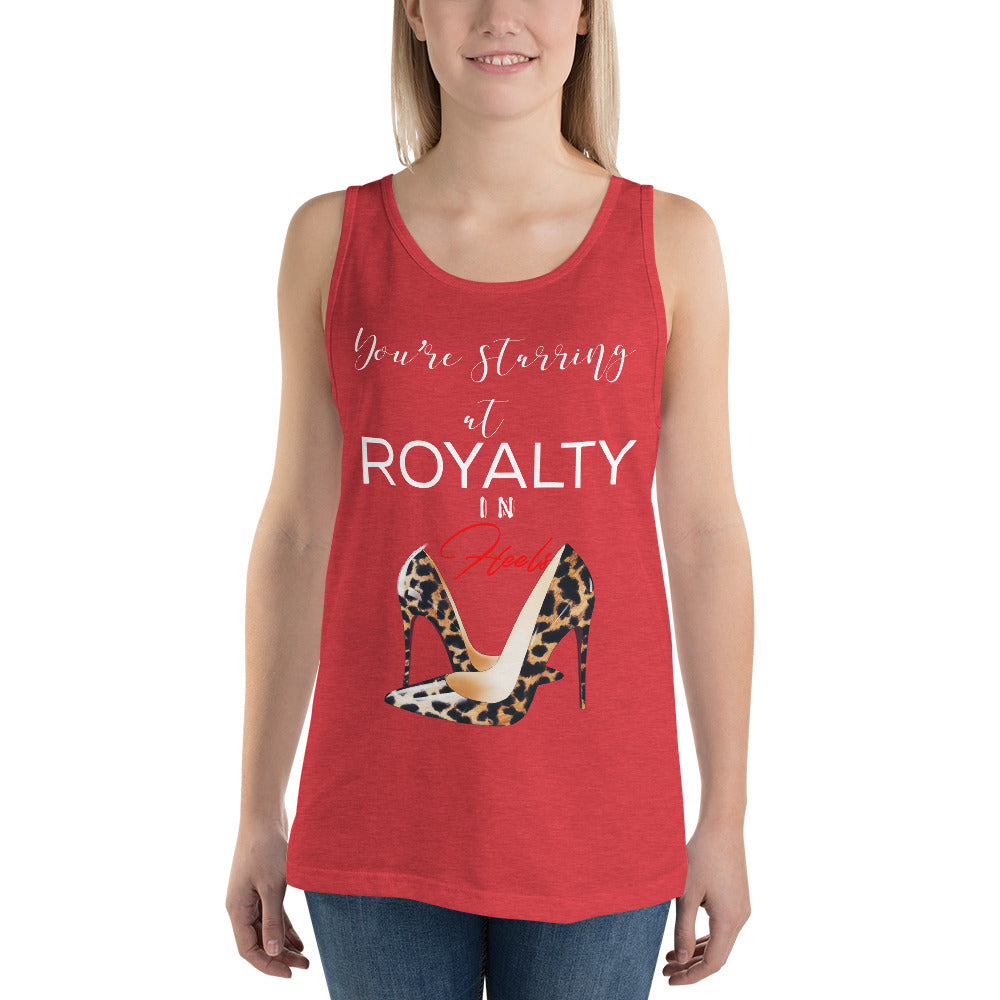 YOU'RE  STARRING AT ROYALTY Tank Top - Fearless Confidence Coufeax™