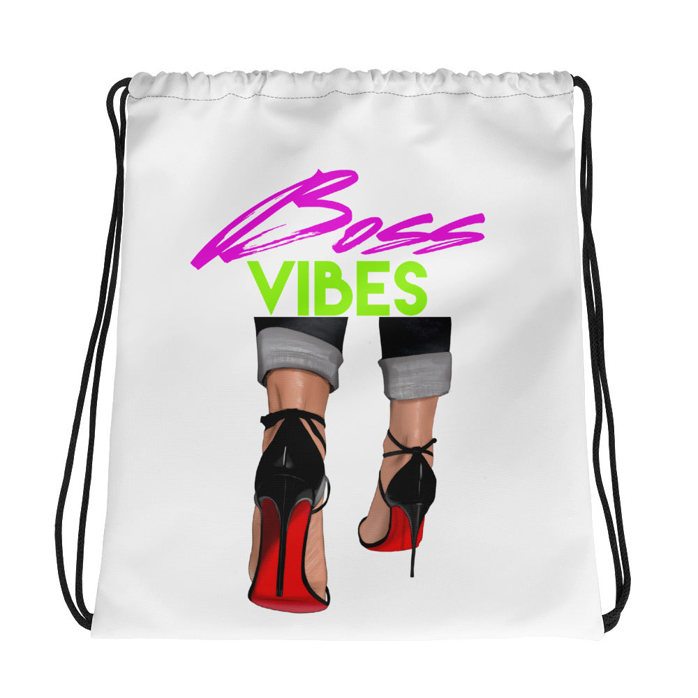 Boss Vibes Drawstring bag - Fearless Confidence Coufeax™