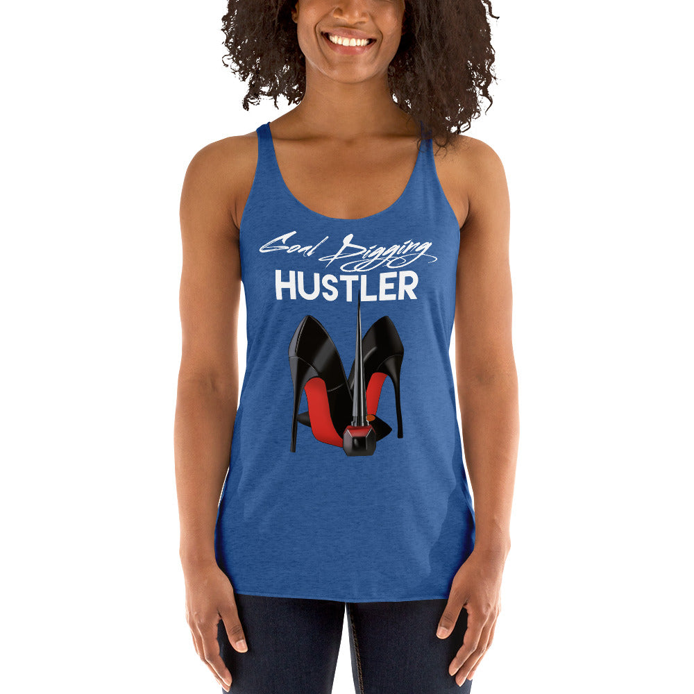 Goal Digging Hustler Women's Racerback Tank - Fearless Confidence Coufeax™