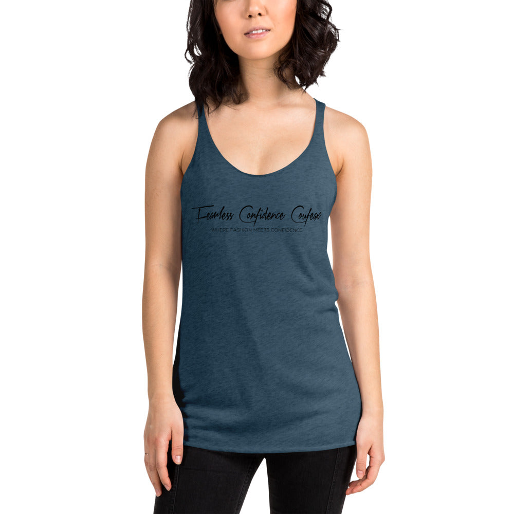 Fearless Confidence Coufeax Women's Racerback Tank - Fearless Confidence Coufeax™