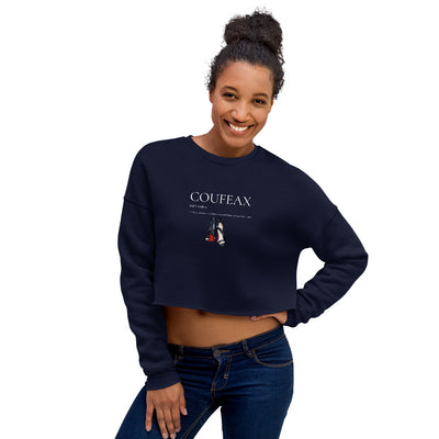 Crop Sweatshirt - Fearless Confidence Coufeax™