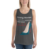 Strong women Tank Top - Fearless Confidence Coufeax™