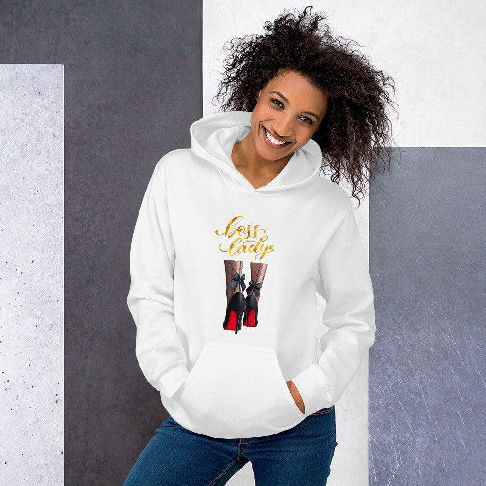 Boss Lady Hooded Sweatshirt - Fearless Confidence Coufeax™