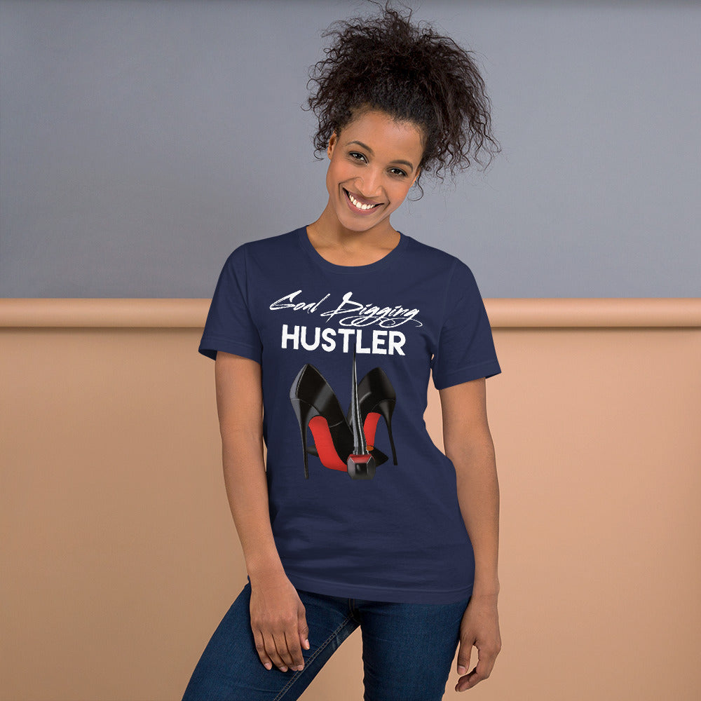 GOAL DIGGING HUSTLER Short-Sleeve  T-Shirt - Fearless Confidence Coufeax™