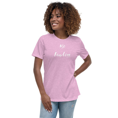 BE FEARLESS Women's Relaxed T-Shirt - Fearless Confidence Coufeax™