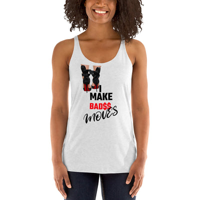 I Make Money Moves Women's Racerback Tank - Fearless Confidence Coufeax™