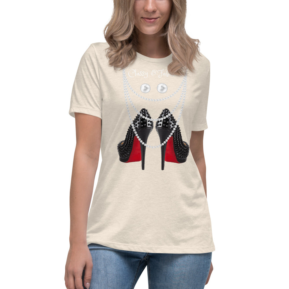 Classy & Fabulous Women's Relaxed T-Shirt - Fearless Confidence Coufeax™