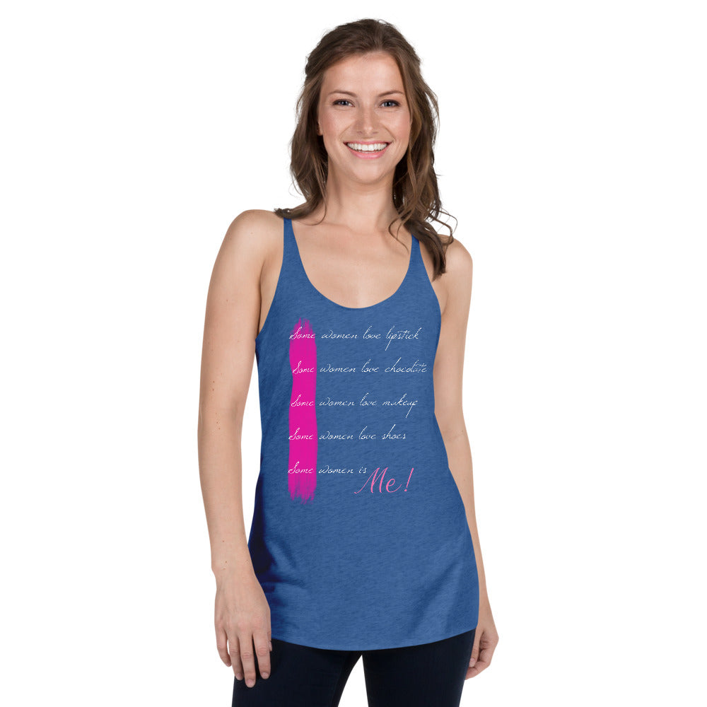 SOME WOMEN Women's Racerback Tank - Fearless Confidence Coufeax™