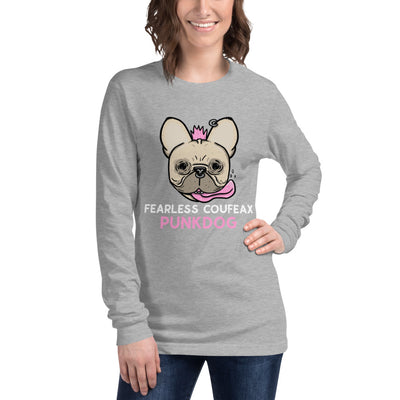 FEARLESS COUFEAX PUNK DOG Long Sleeve Tee - Fearless Confidence Coufeax™