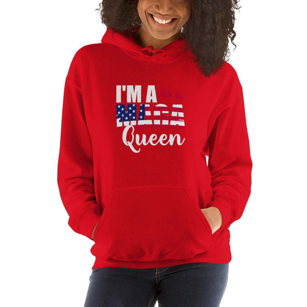 I'M A MAGA QUEEN  TRUMPSTER Hoodie - Fearless Confidence Coufeax™