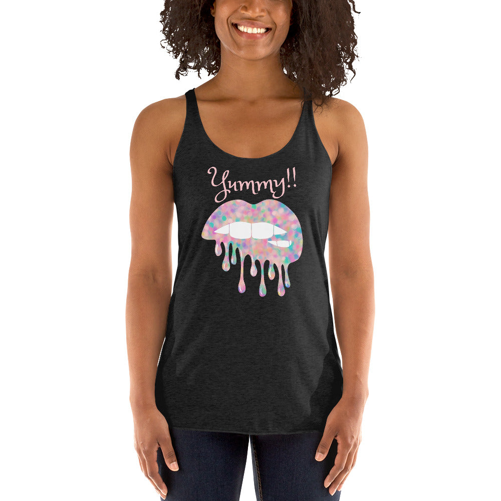 Yummy Women's Racerback Tank - Fearless Confidence Coufeax™