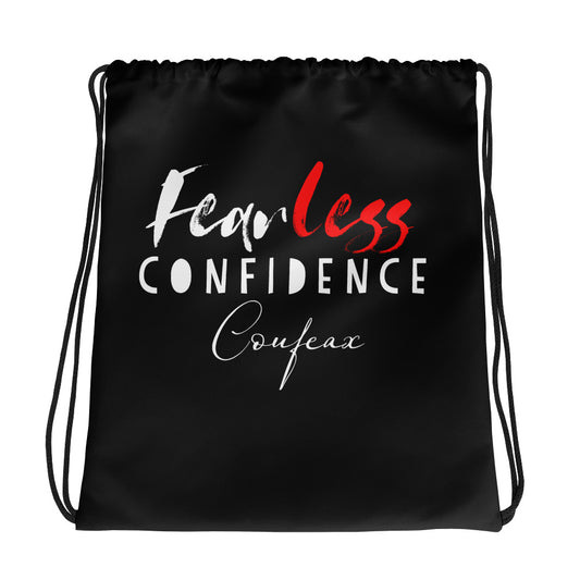 Fearless Confidence Coufeax Drawstring bag - Fearless Confidence Coufeax™