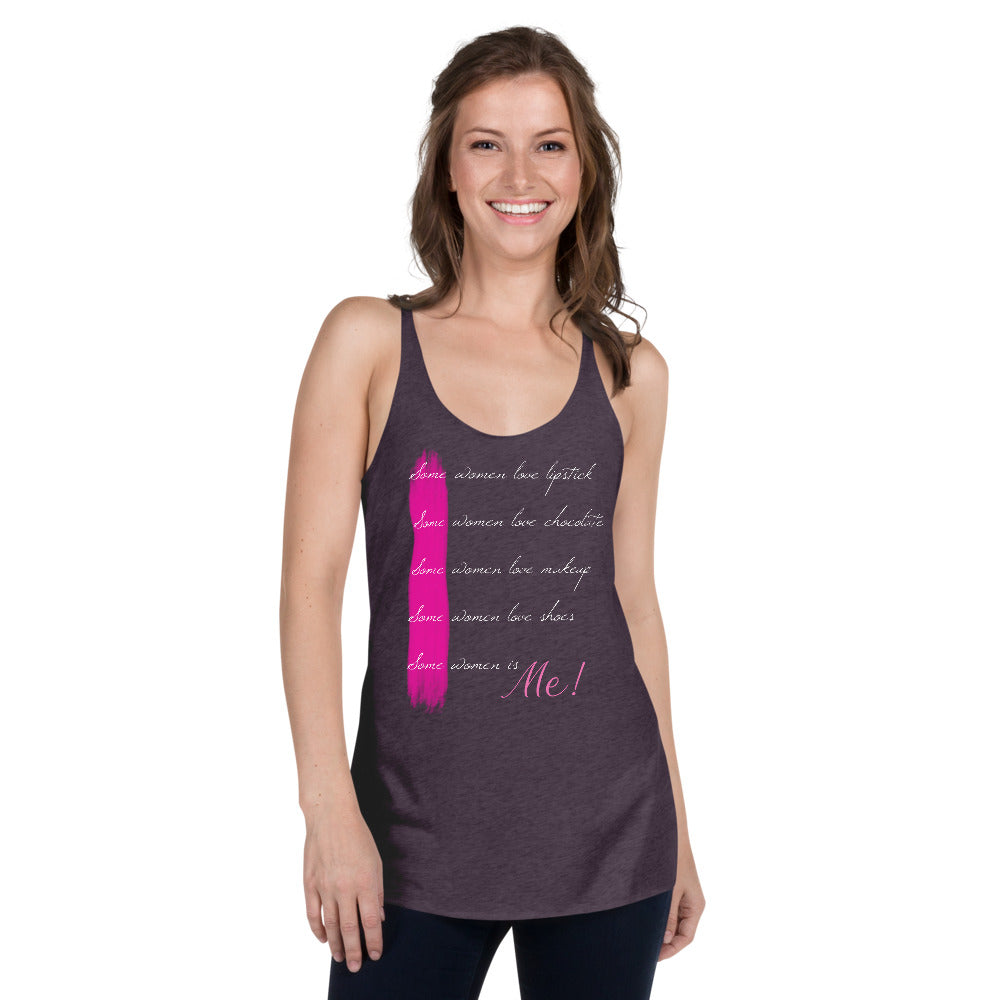 SOME WOMEN Women's Racerback Tank - Fearless Confidence Coufeax™