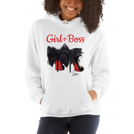 Girl + Boss Hoodie - Fearless Confidence Coufeax™