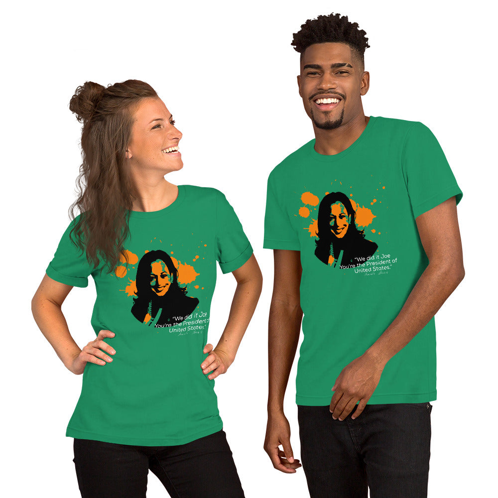 Kamala Harris T-Shirt - Fearless Confidence Coufeax™