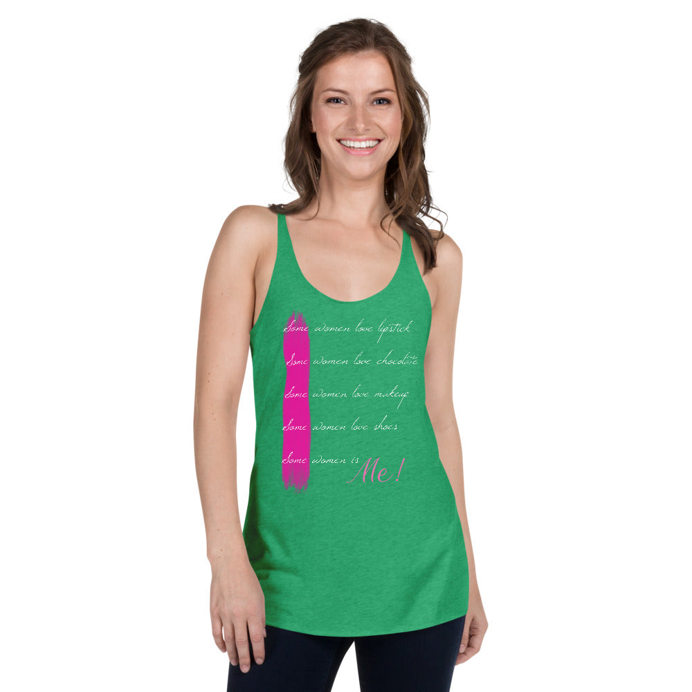 SOME WOMEN Women's Racerback Tank - Fearless Confidence Coufeax™