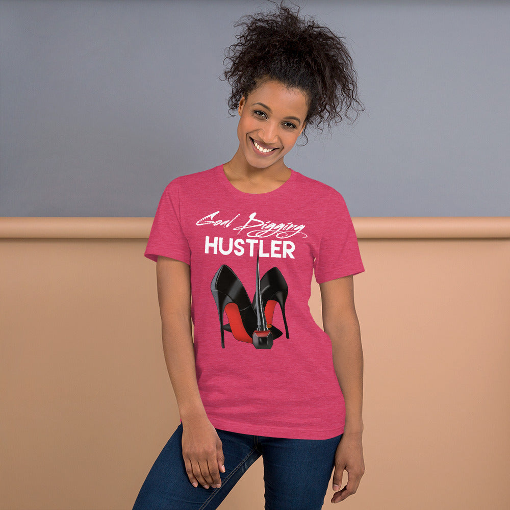 GOAL DIGGING HUSTLER Short-Sleeve  T-Shirt - Fearless Confidence Coufeax™