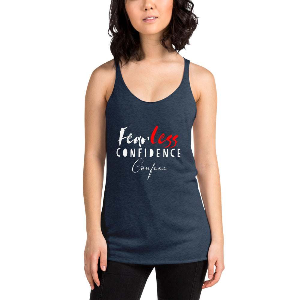 Fearless Confidence Coufeax Women's Racerback Tank - Fearless Confidence Coufeax™