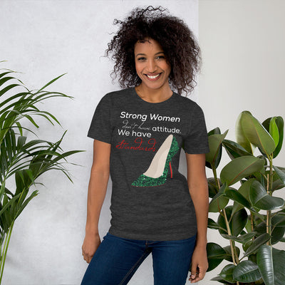 STRONG WOMEN T-Shirt - Fearless Confidence Coufeax™