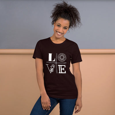 LOVE  T-Shirt - Fearless Confidence Coufeax™