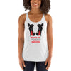 MY SHOES SAYS EVERYTHING ABOUT ME Women's Racerback Tank - Fearless Confidence Coufeax™
