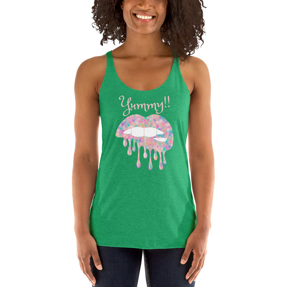 Yummy Women's Racerback Tank - Fearless Confidence Coufeax™