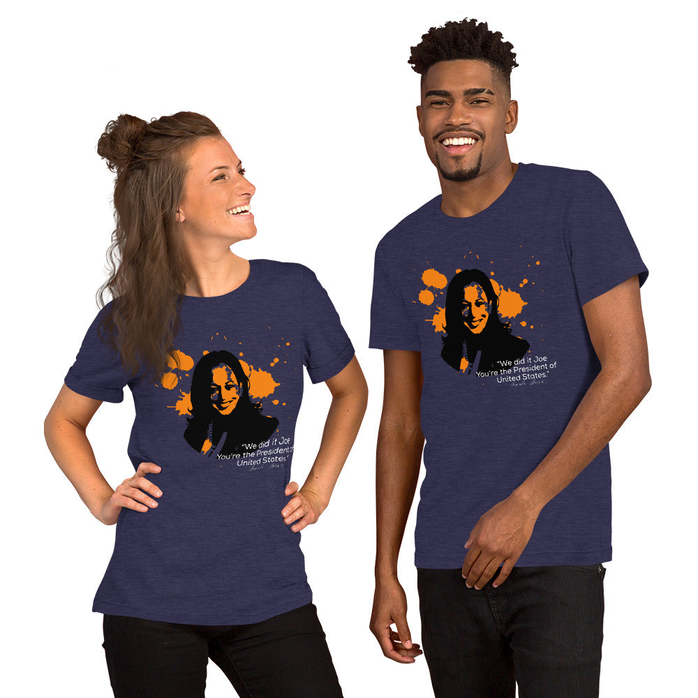 Kamala Harris T-Shirt - Fearless Confidence Coufeax™