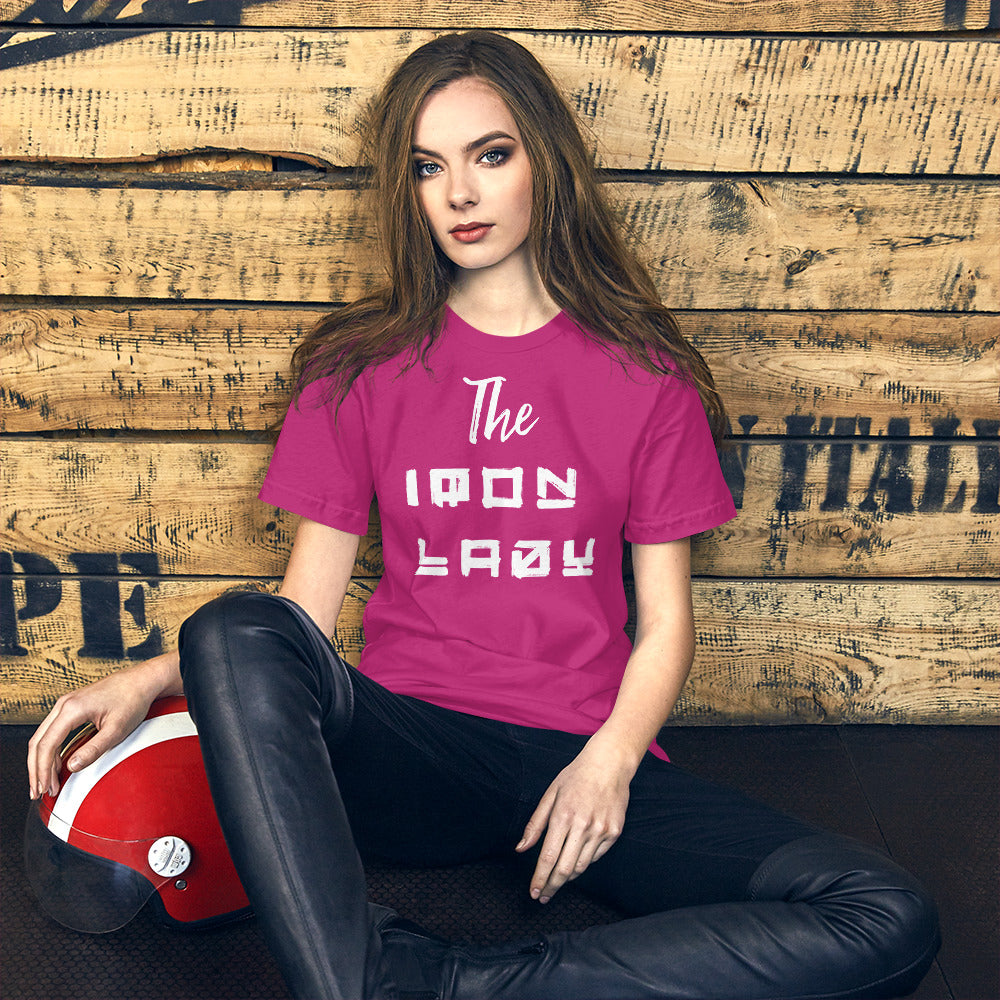 THE IRON LADY T-Shirt - Fearless Confidence Coufeax™